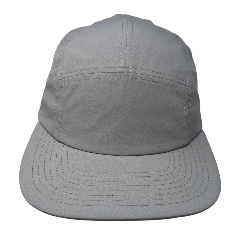 Athletic Works Slideback 5 Panel Hat Gray One Size Adjustable Blank